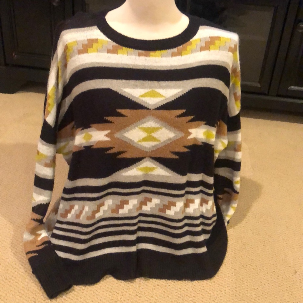 Aztec Oversized Sweater